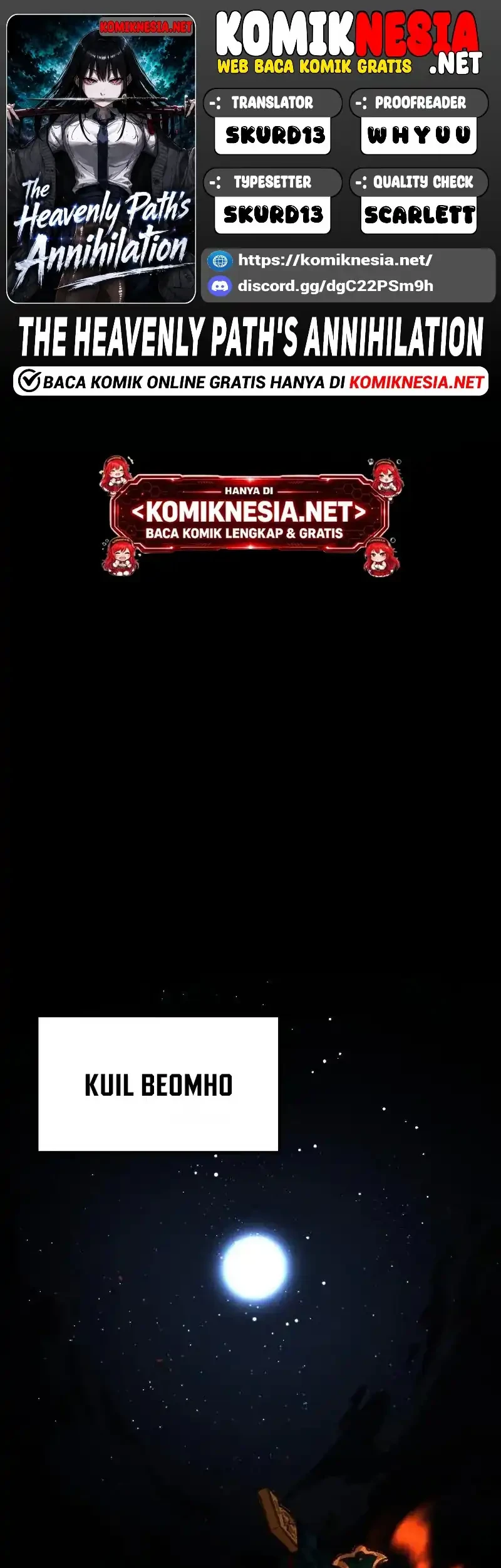 Komik The Heavenly Path's Annihilation Chapter 3 gambar 1