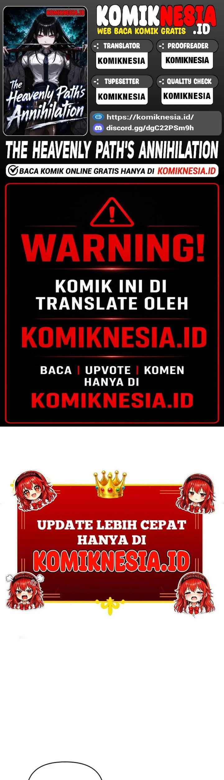 Komik The Heavenly Path's Annihilation Chapter 7 gambar 1