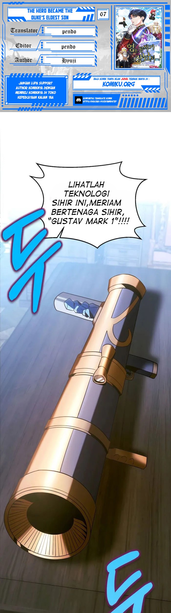 Komik The Hero Became The Duke’s Eldest Son Chapter 67 gambar 1