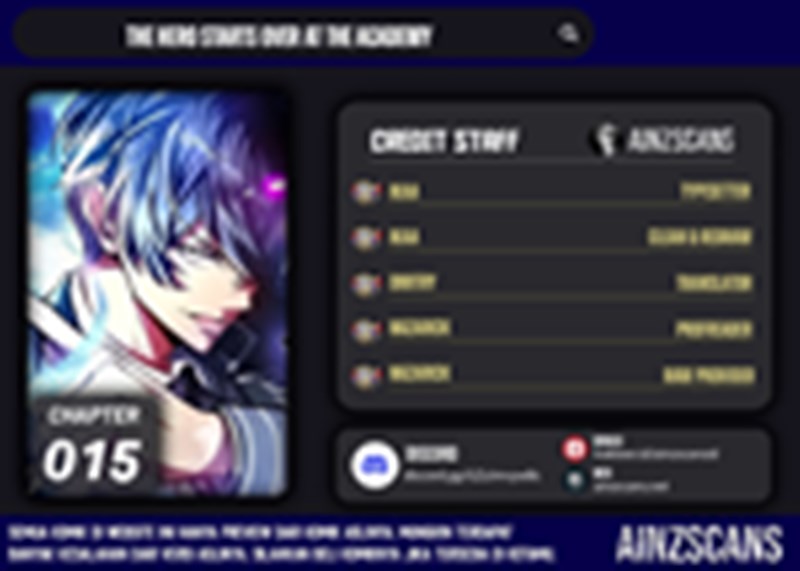 Komik The Hero Starts Over at the Academy Chapter 15 gambar 1