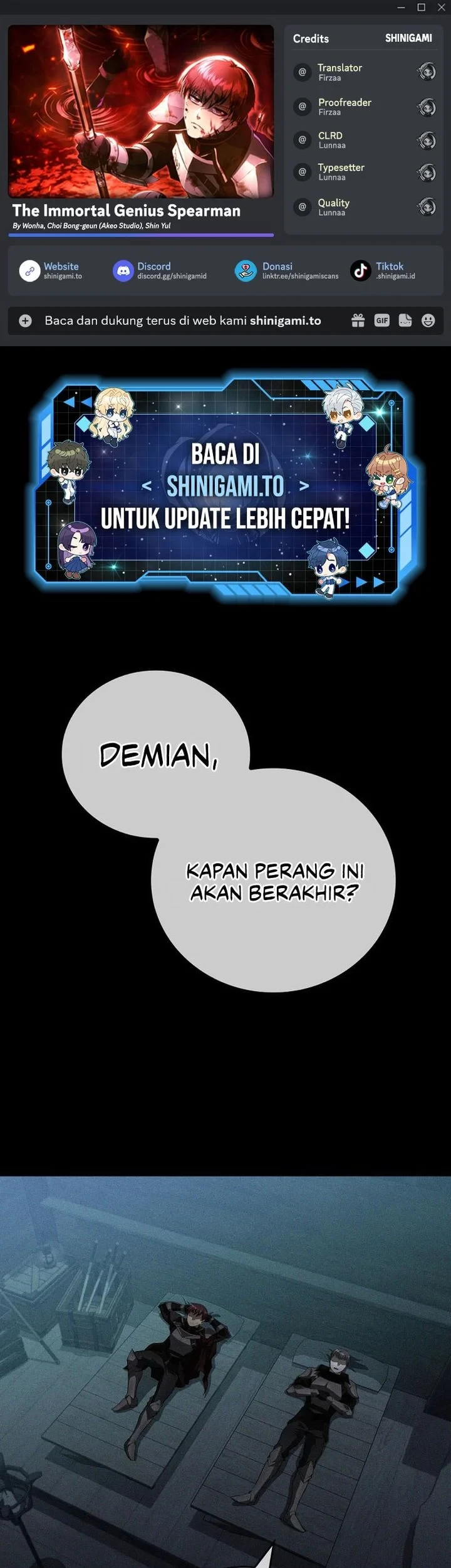 Komik The Immortal Genius Spearman Chapter 18 gambar 1