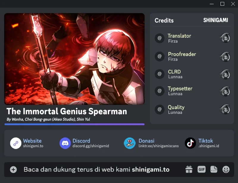 Komik The Immortal Genius Spearman Chapter 24 gambar 1
