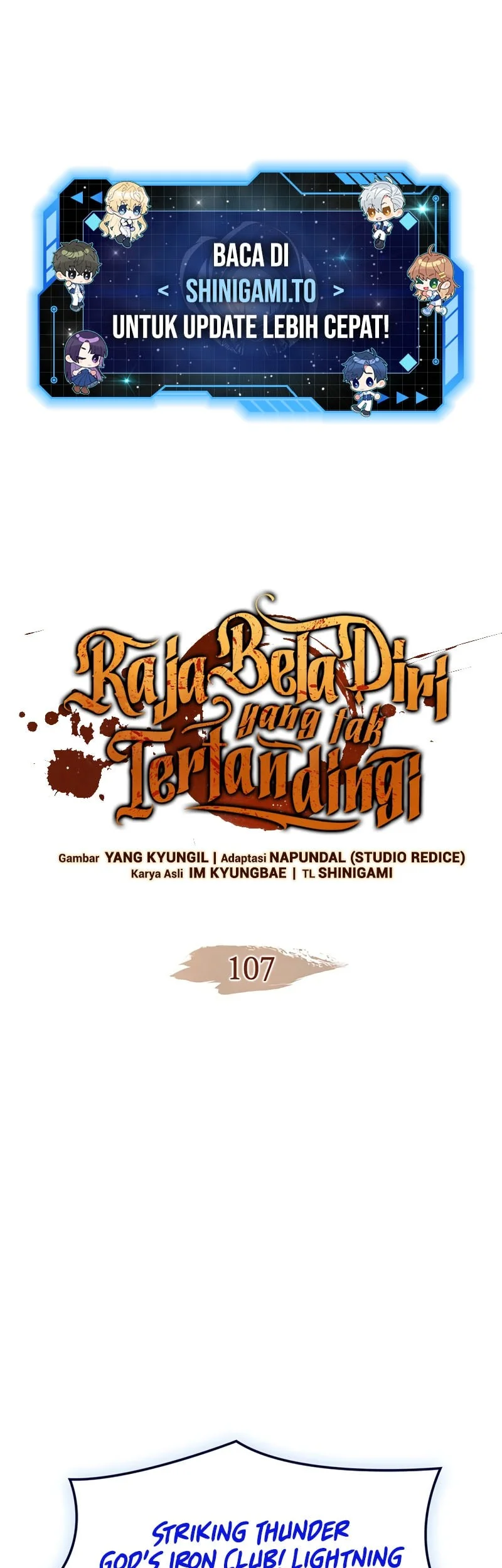 Manhwa The Indomitable Martial King Chapter 107 gambar 2