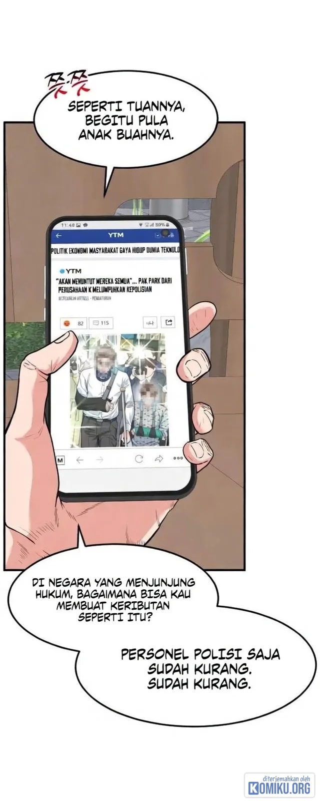 Manhwa The Investor Who Sees The Future Chapter 107 gambar 2