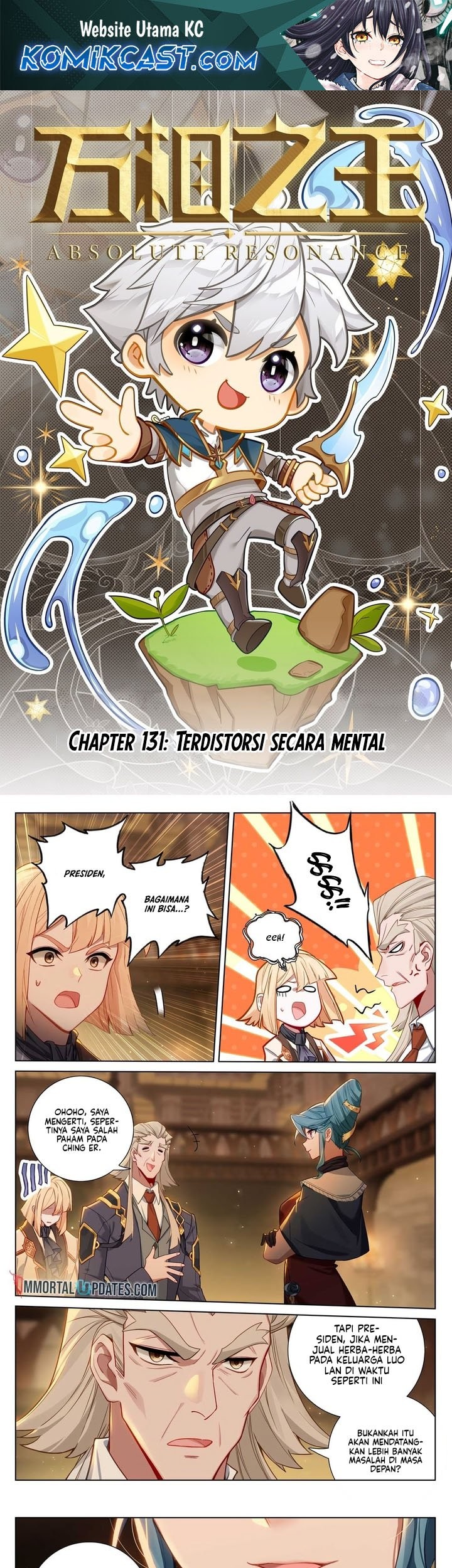 Komik The King of Ten Thousand Presence Chapter 131 gambar 1