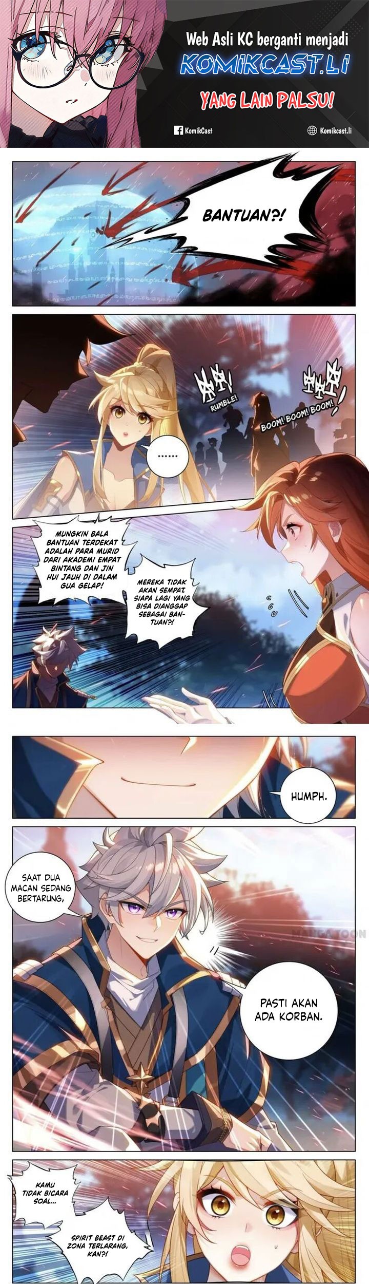 Komik The King of Ten Thousand Presence Chapter 166 gambar 1