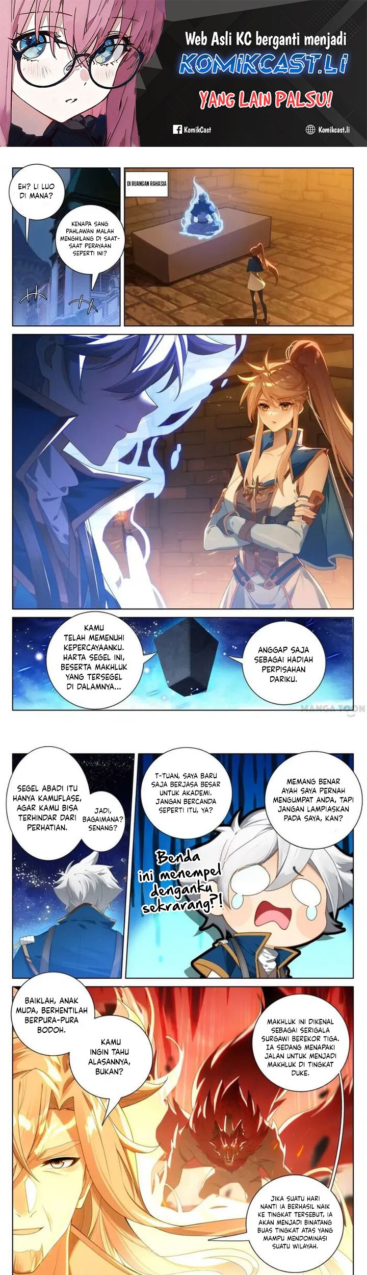 Komik The King of Ten Thousand Presence Chapter 173 gambar 1