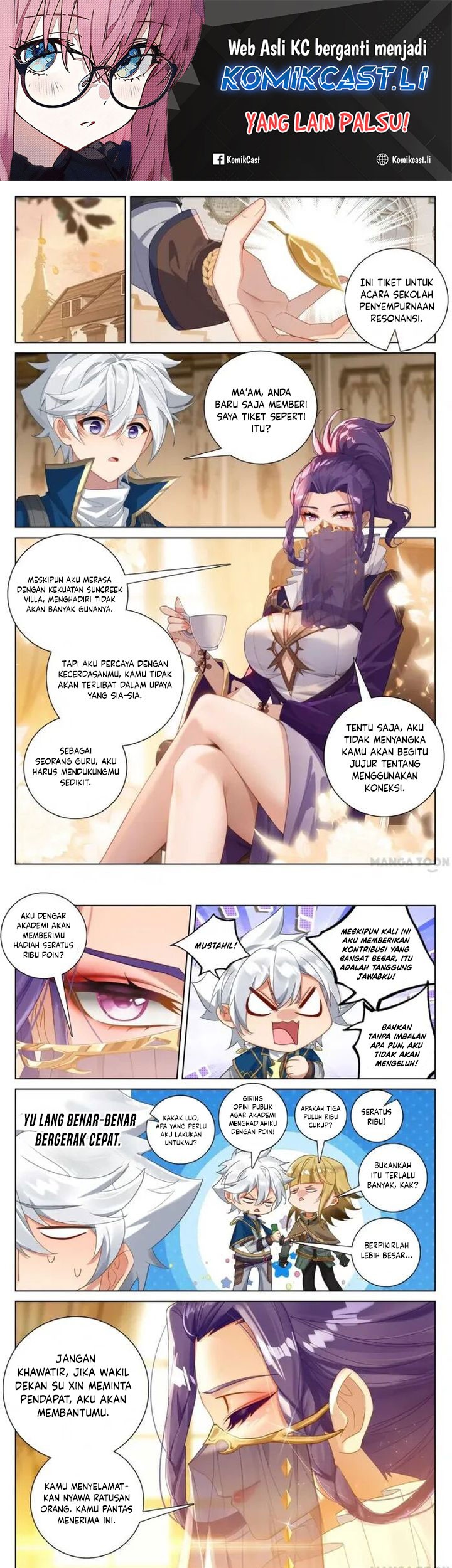 Komik The King of Ten Thousand Presence Chapter 176 gambar 1