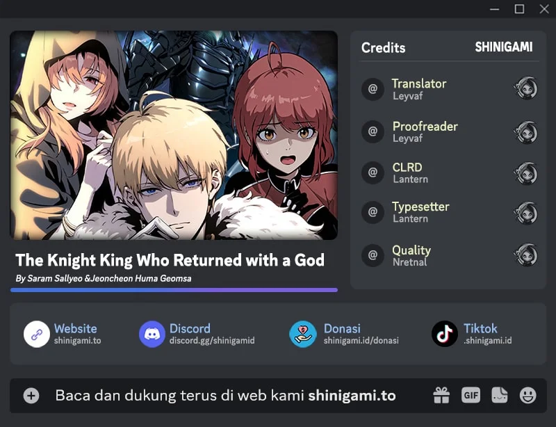 Komik The Knight King Who Returned with a God Chapter 172 gambar 1