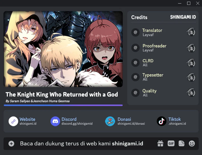 Komik The Knight King Who Returned with a God Chapter 19 gambar 1