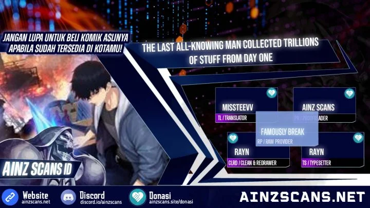 Komik The Last All-Knowing Man Collected Trillions of Stuff from Day One Chapter 102 gambar 1