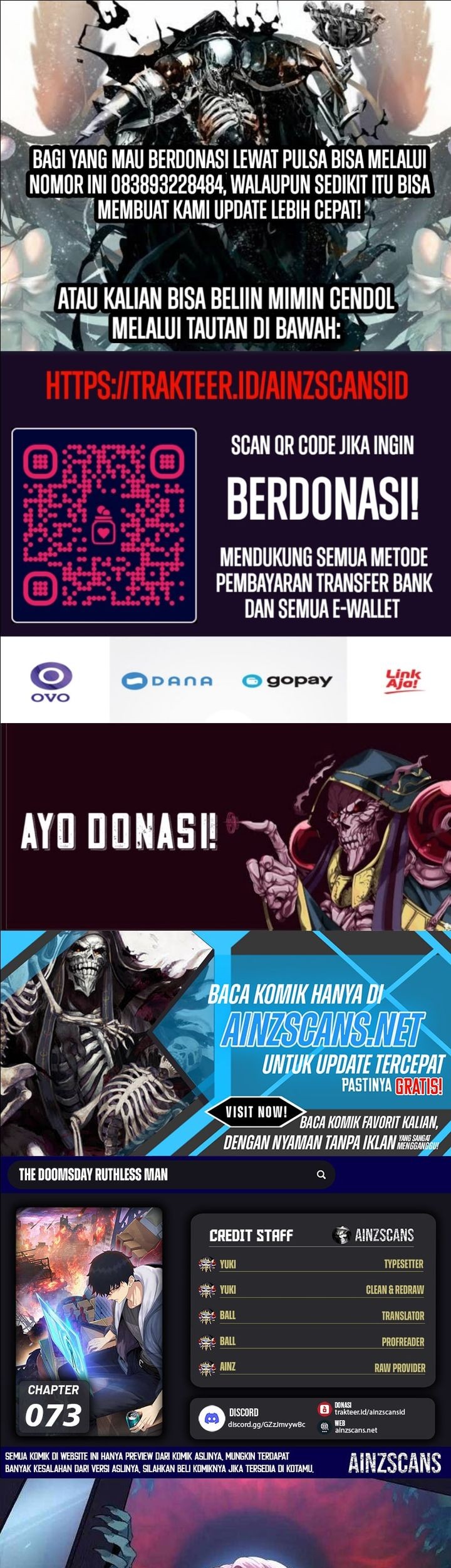 Komik The Last All-Knowing Man Collected Trillions of Stuff from Day One Chapter 73 gambar 1