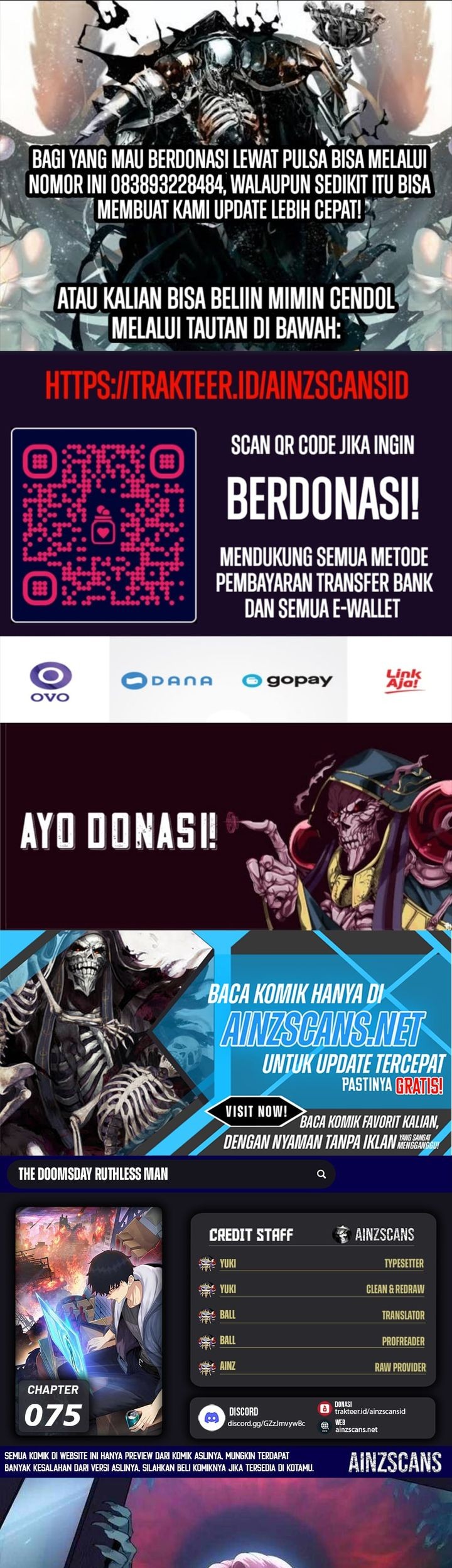 Komik The Last All-Knowing Man Collected Trillions of Stuff from Day One Chapter 75 gambar 1