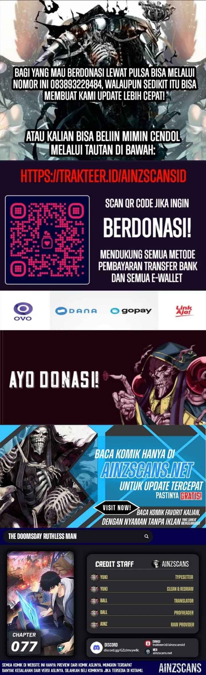 Komik The Last All-Knowing Man Collected Trillions of Stuff from Day One Chapter 77 gambar 1