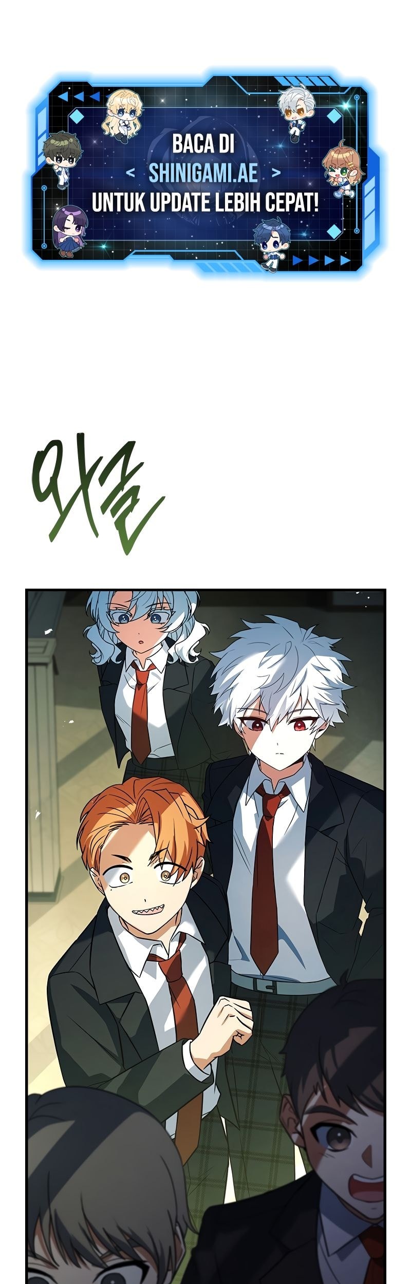 Manhwa The Legendary Hero Is An Academy Honors Student Chapter 19 gambar 2