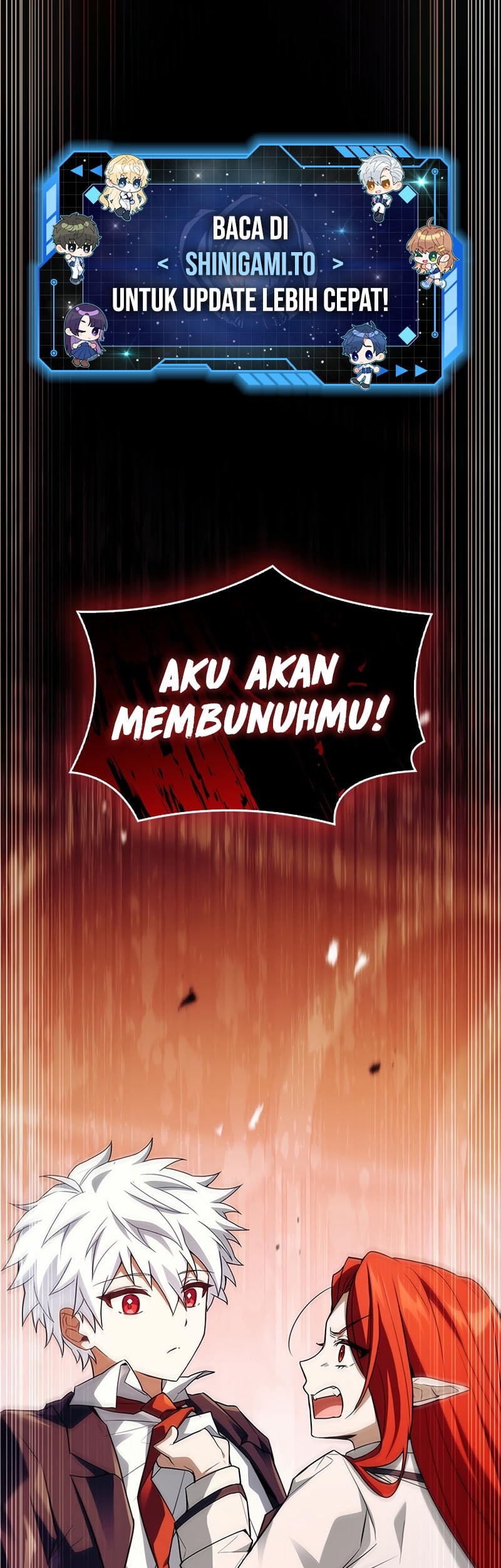 Manhwa The Legendary Hero Is An Academy Honors Student Chapter 43 gambar 2