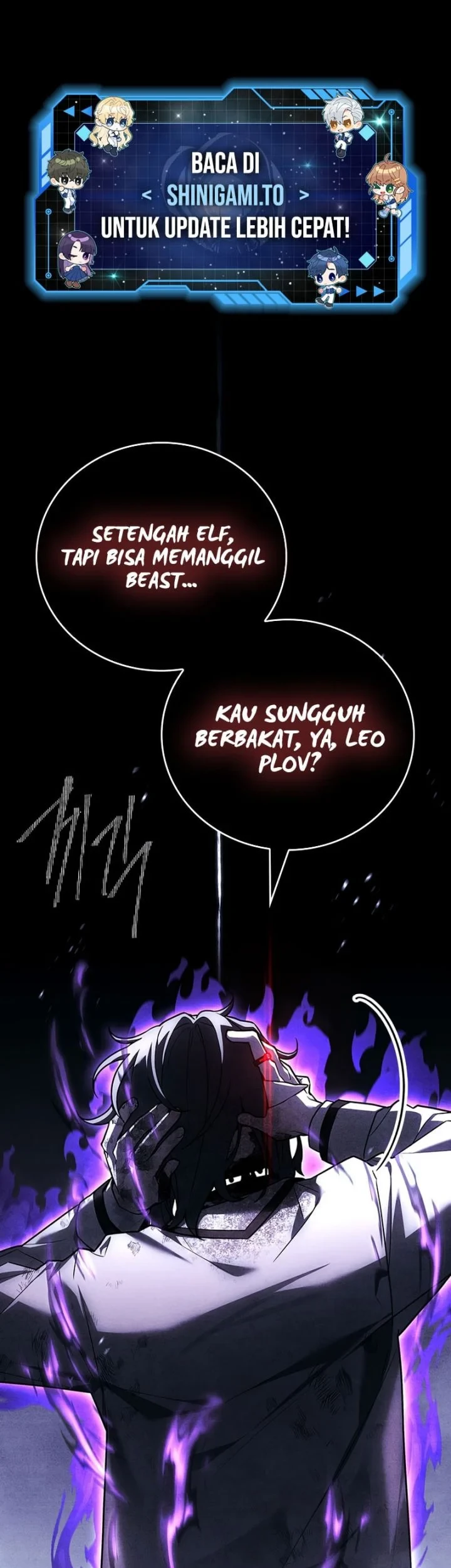 Manhwa The Legendary Hero Is An Academy Honors Student Chapter 48 gambar 2