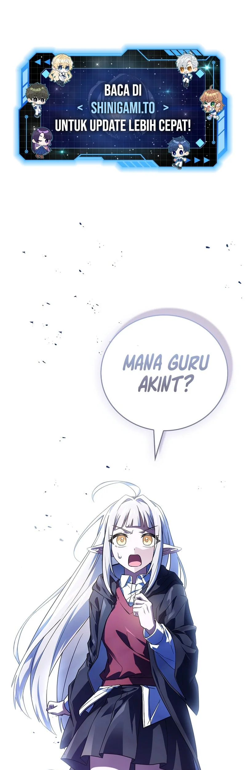 Manhwa The Legendary Hero Is An Academy Honors Student Chapter 84 gambar 2