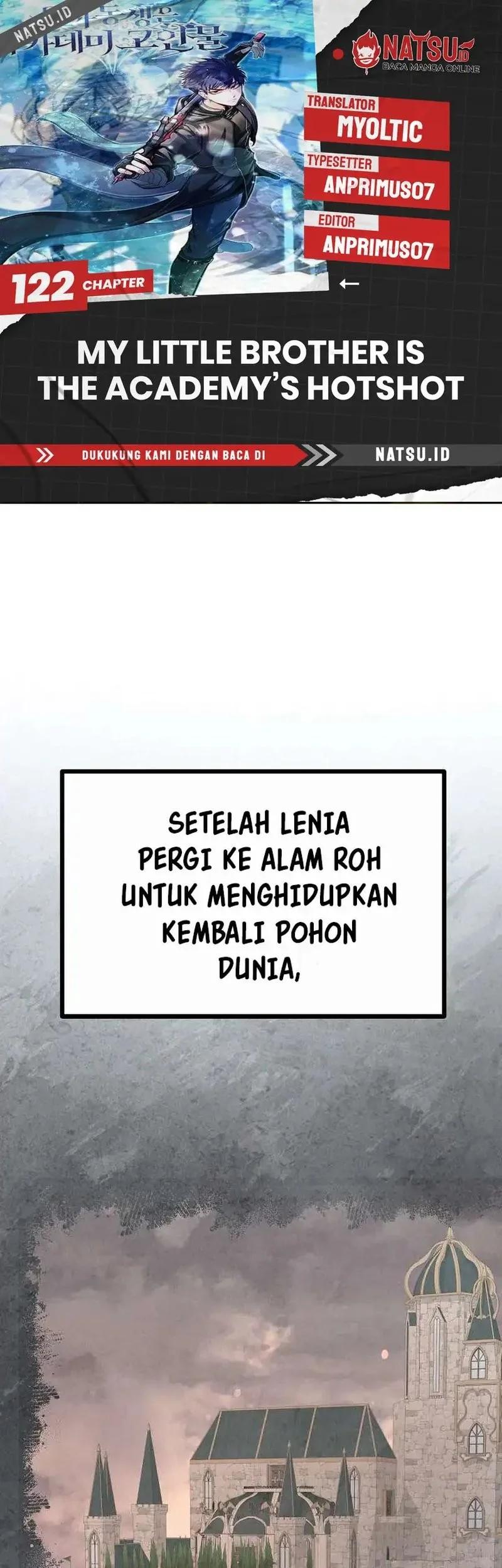 Komik The Little Brother Is the Academy’s Hotshot Chapter 122 gambar 1