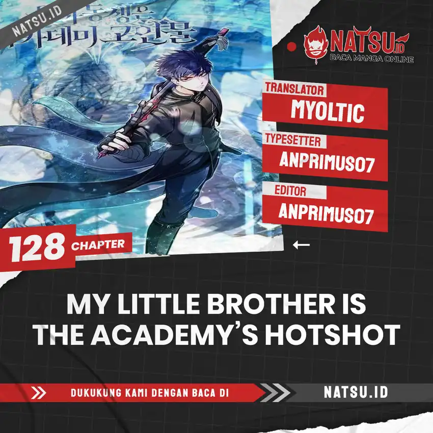 Komik The Little Brother Is the Academy’s Hotshot Chapter 128 gambar 1