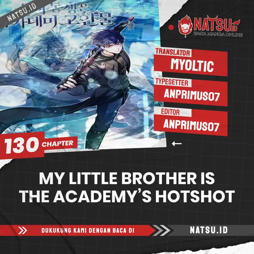Komik The Little Brother Is the Academy’s Hotshot Chapter 130 gambar 1