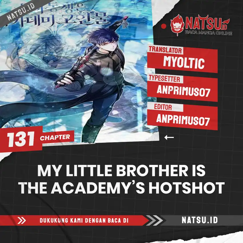 Komik The Little Brother Is the Academy’s Hotshot Chapter 131 gambar 1