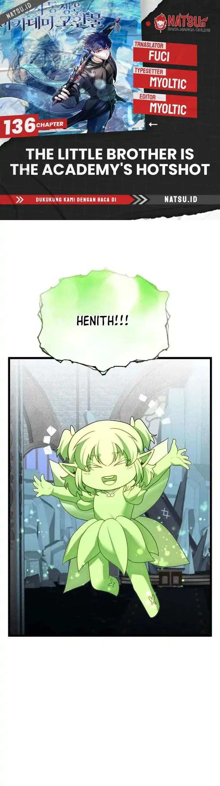 Komik The Little Brother Is the Academy’s Hotshot Chapter 136 gambar 1