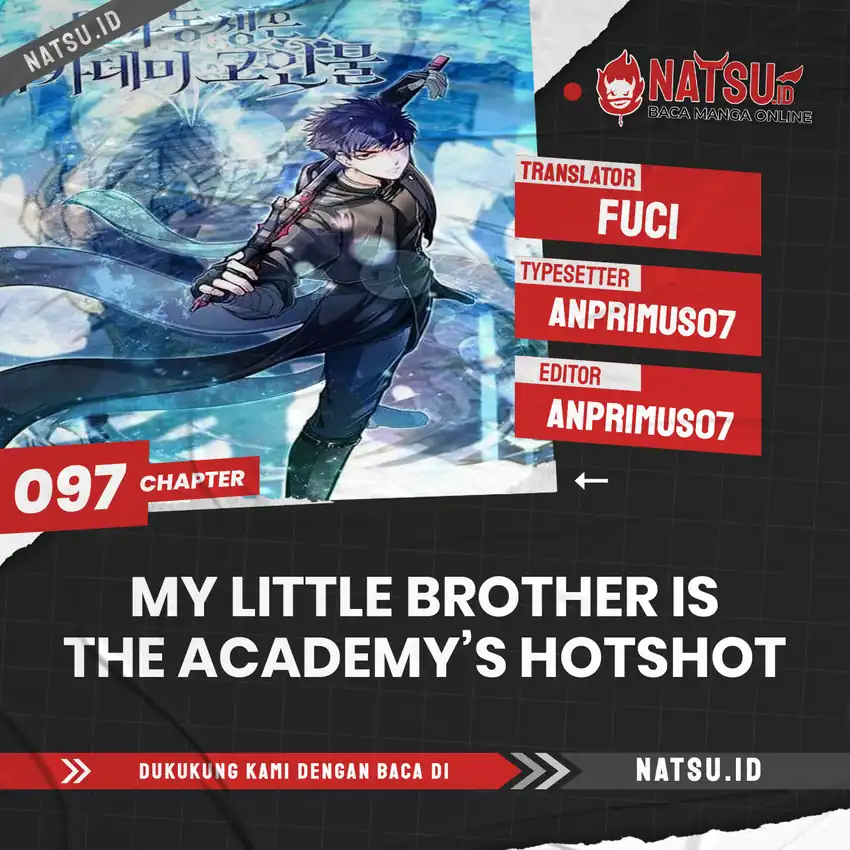 Komik The Little Brother Is the Academy’s Hotshot Chapter 97 gambar 1