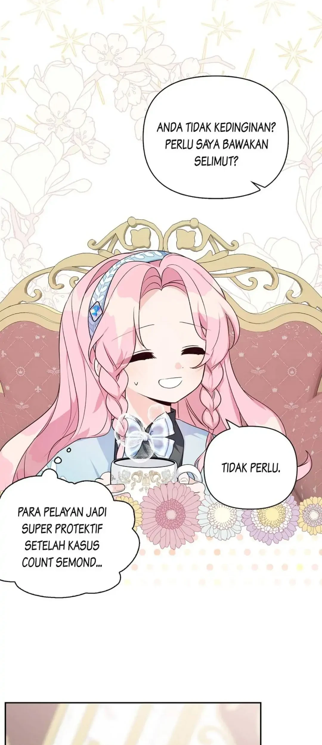 Manhwa The Little Lady Behind the Villain Chapter 12 gambar 2