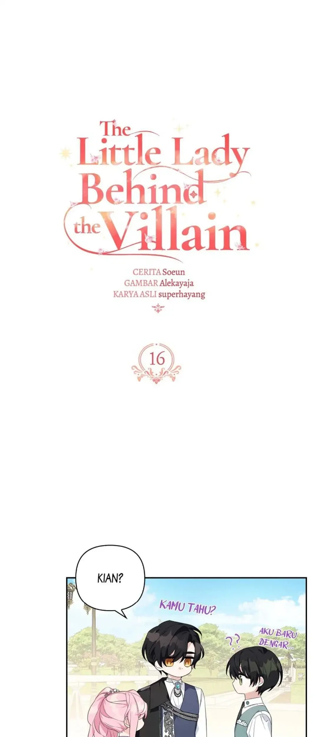Komik The Little Lady Behind the Villain Chapter 16 gambar 1