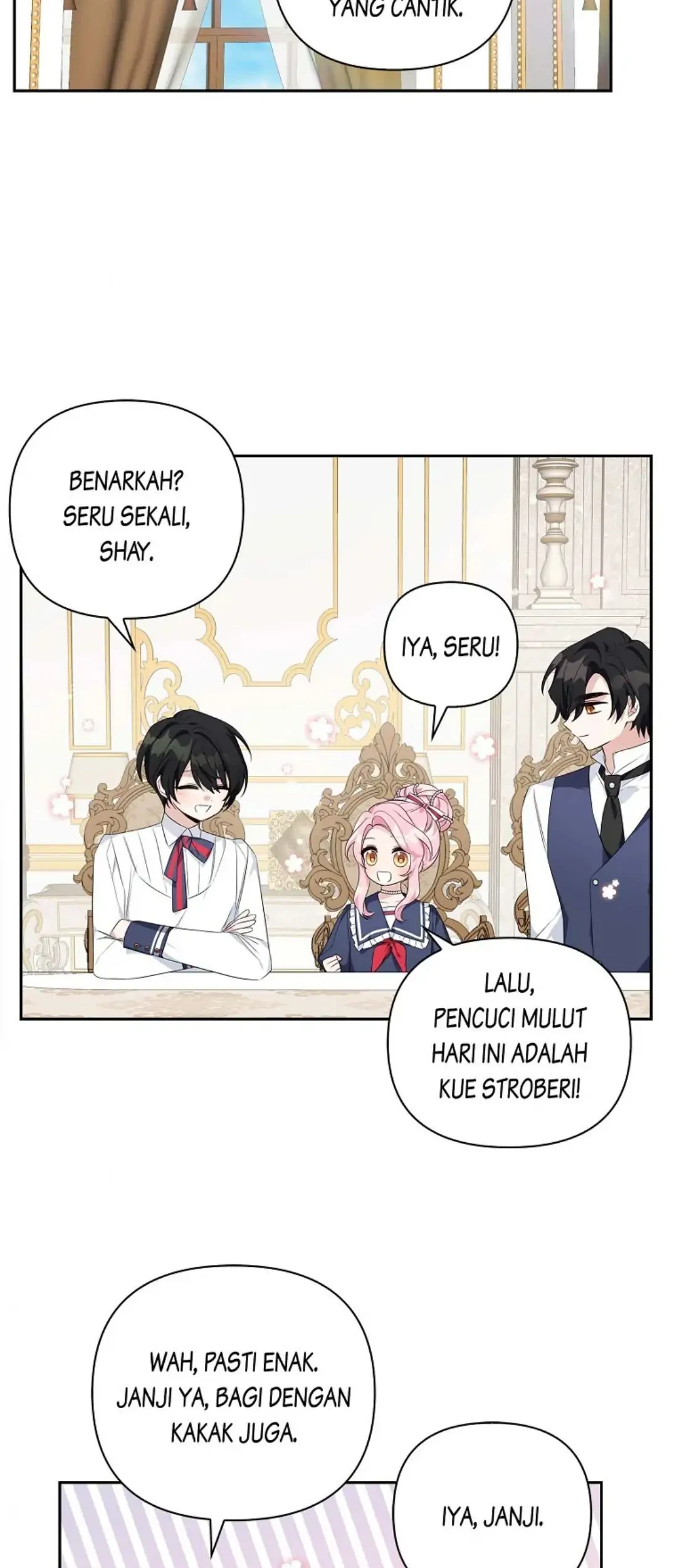Manhwa The Little Lady Behind the Villain Chapter 18 gambar 2