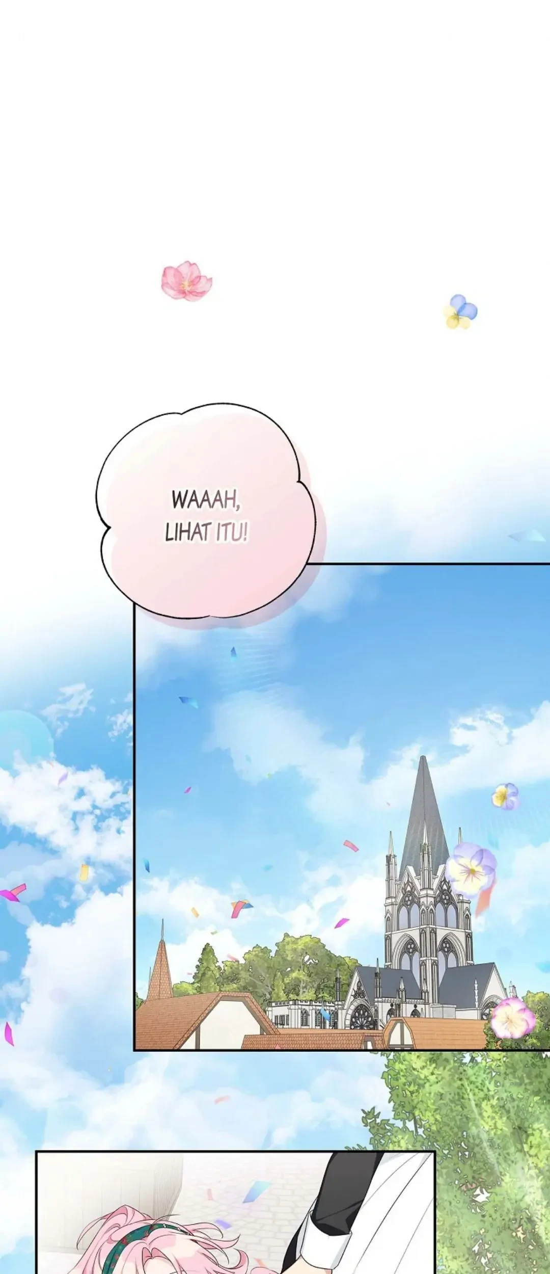 Komik The Little Lady Behind the Villain Chapter 28 gambar 1