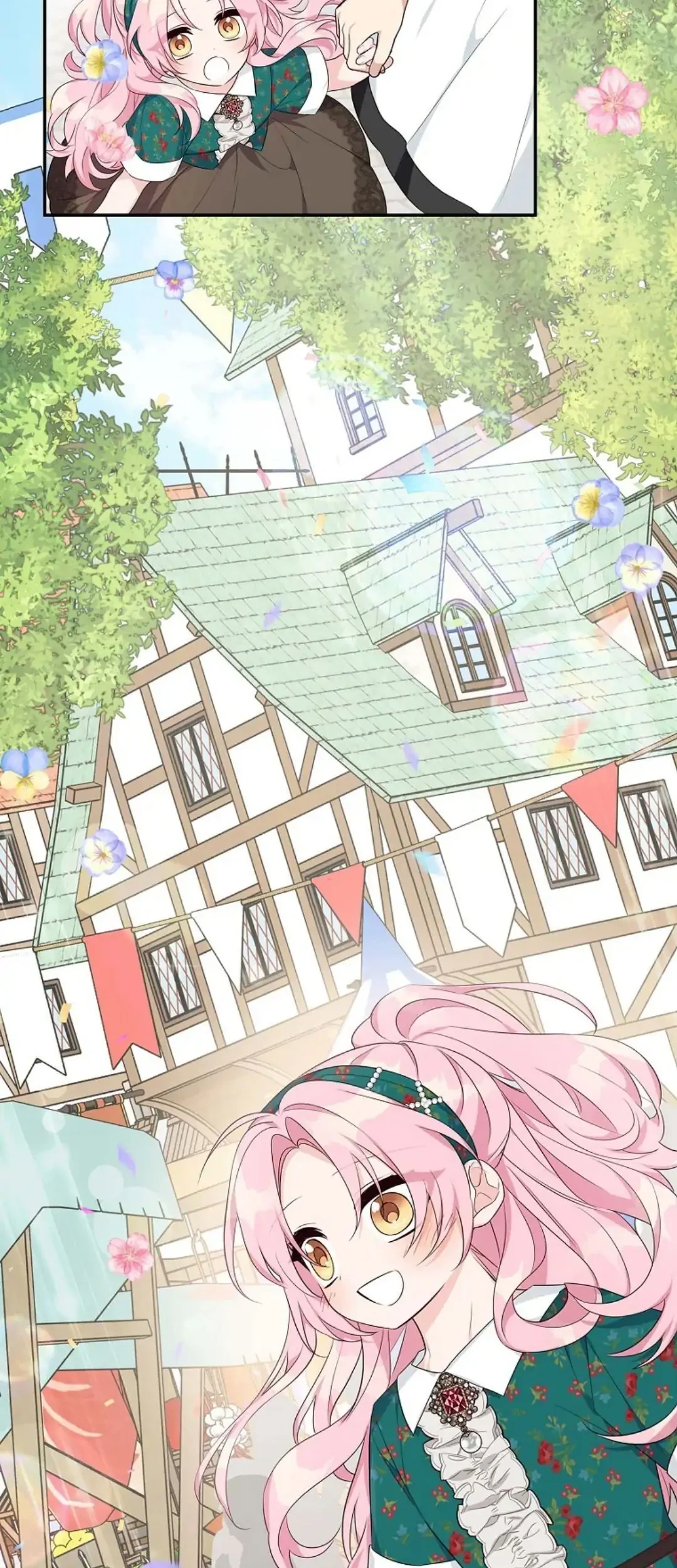 Manhwa The Little Lady Behind the Villain Chapter 28 gambar 2