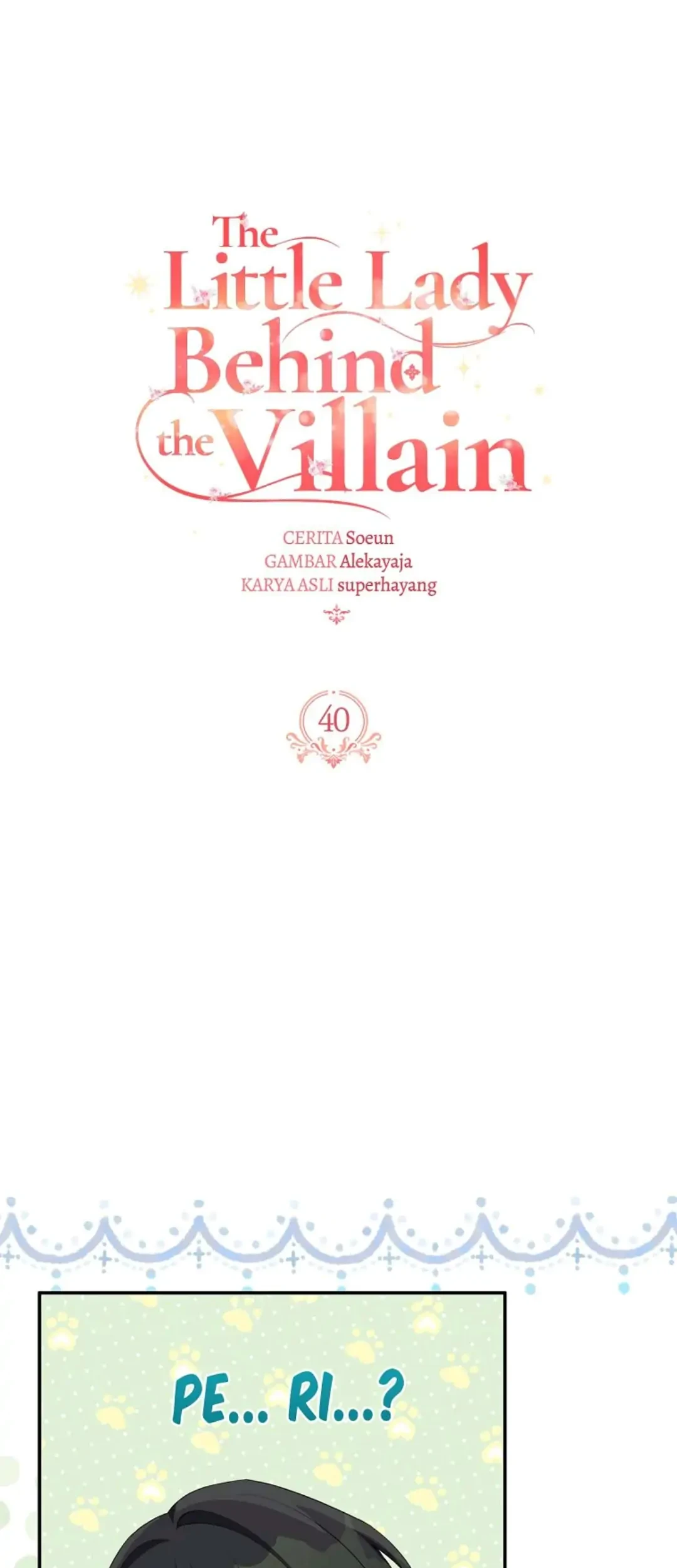 Komik The Little Lady Behind the Villain Chapter 40 gambar 1