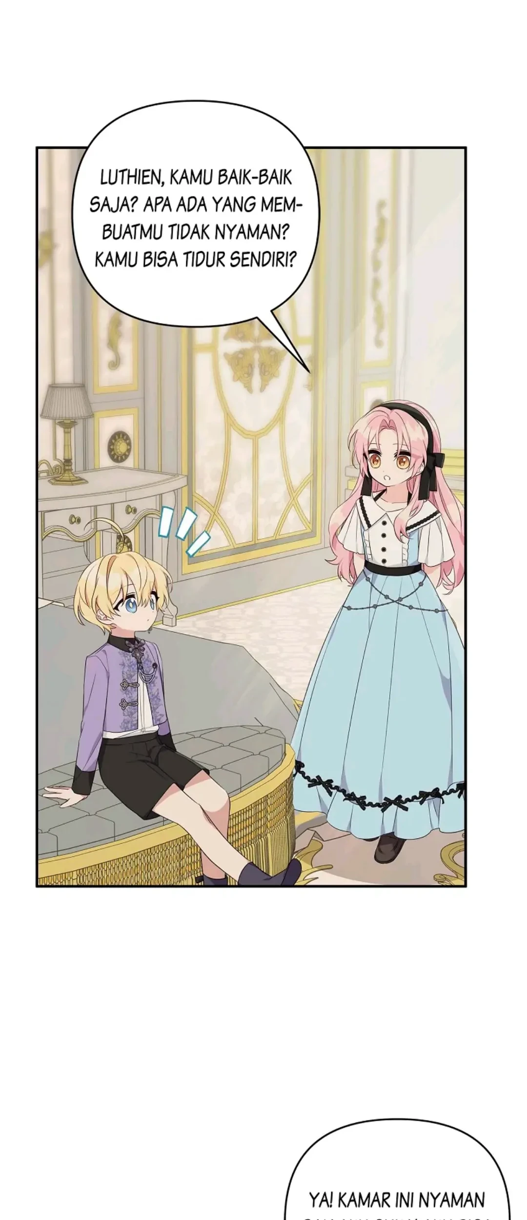 Manhwa The Little Lady Behind the Villain Chapter 46 gambar 2