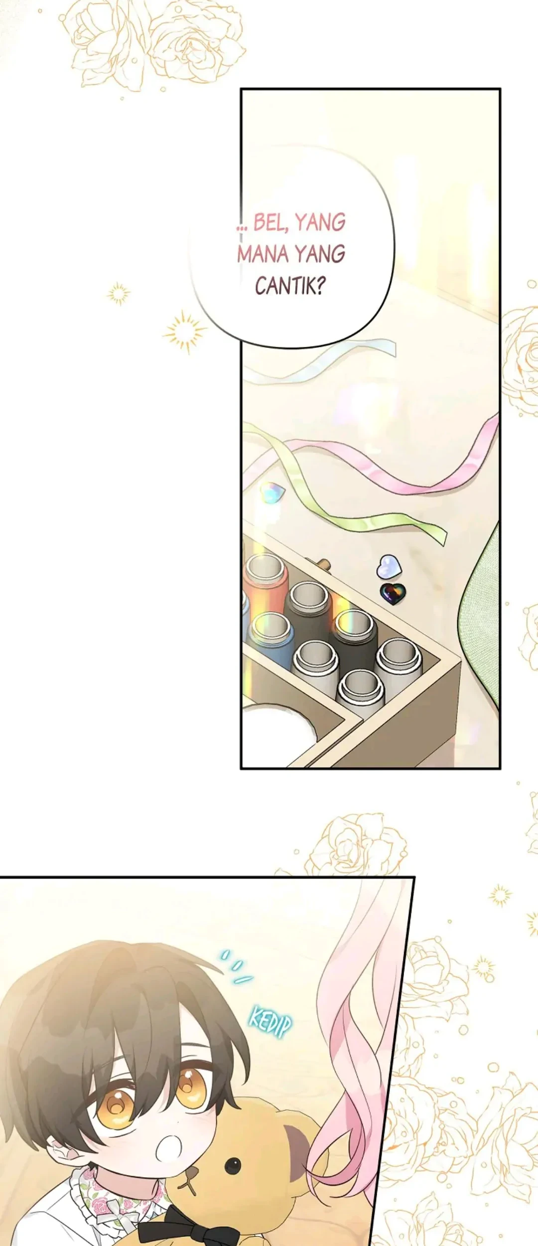 Manhwa The Little Lady Behind the Villain Chapter 55 gambar 2