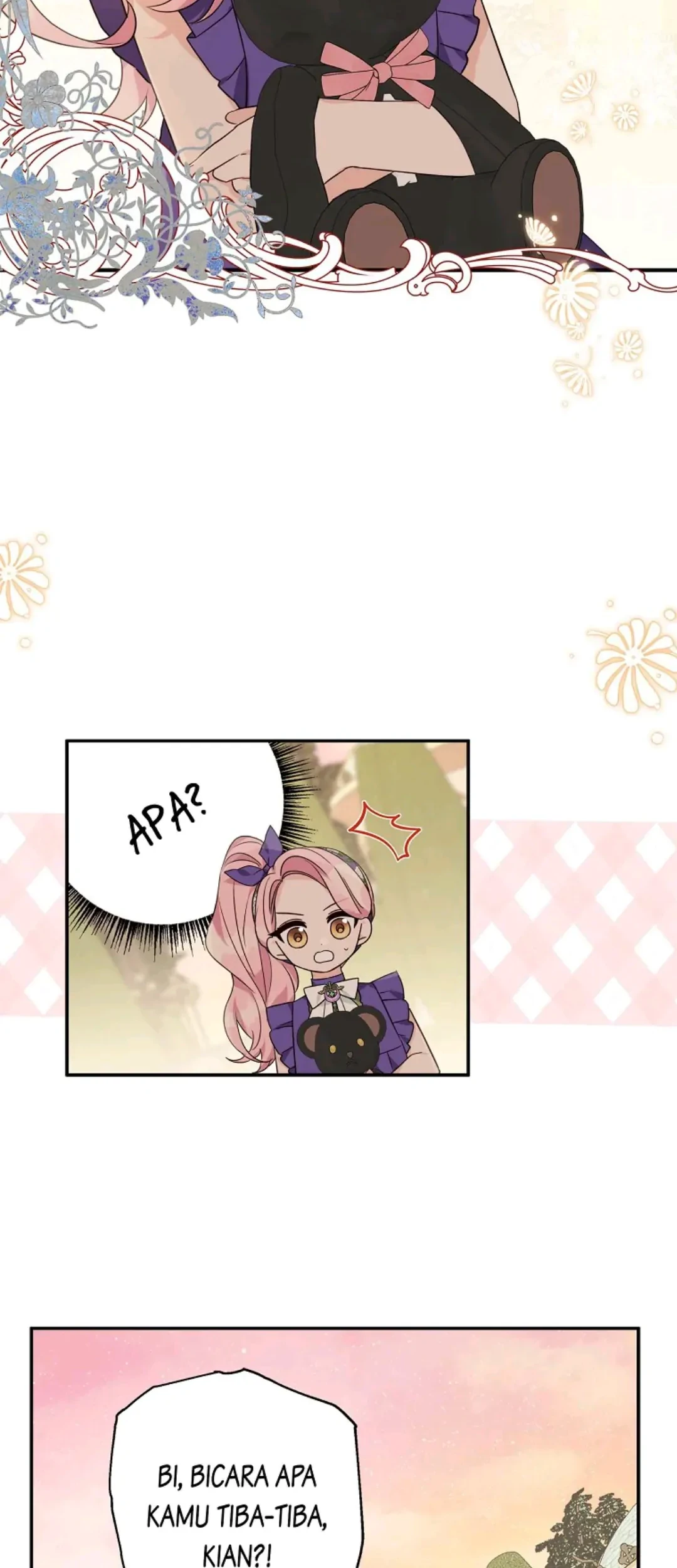 Manhwa The Little Lady Behind the Villain Chapter 56 gambar 2