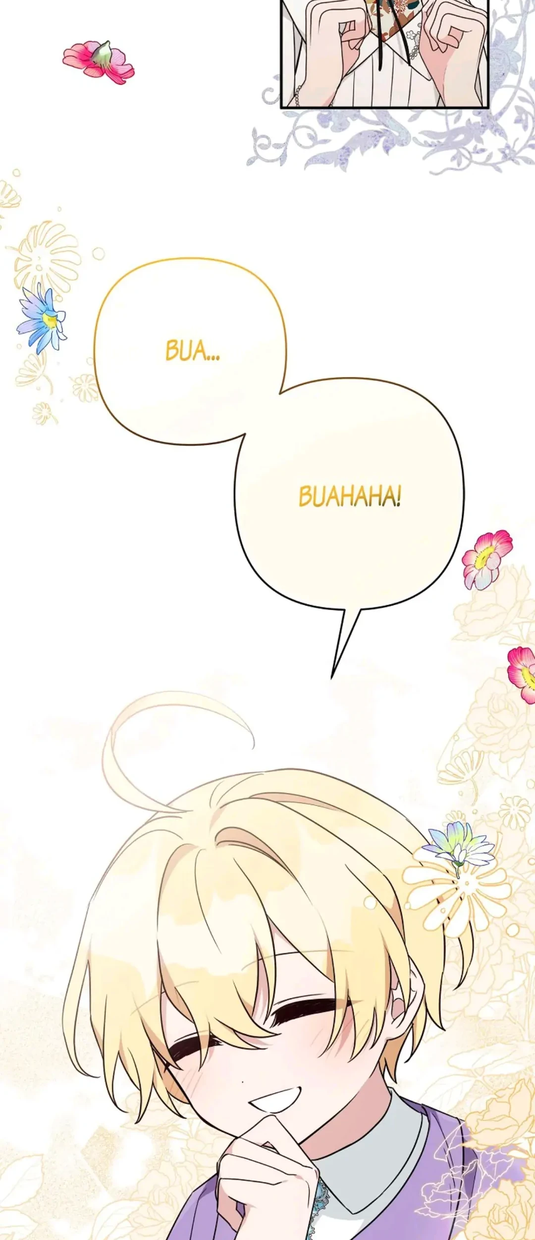 Manhwa The Little Lady Behind the Villain Chapter 70 gambar 2