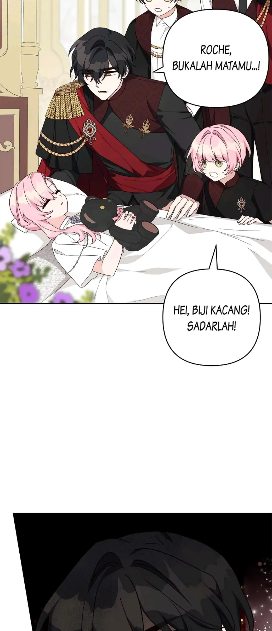 Manhwa The Little Lady Behind the Villain Chapter 73 gambar 2