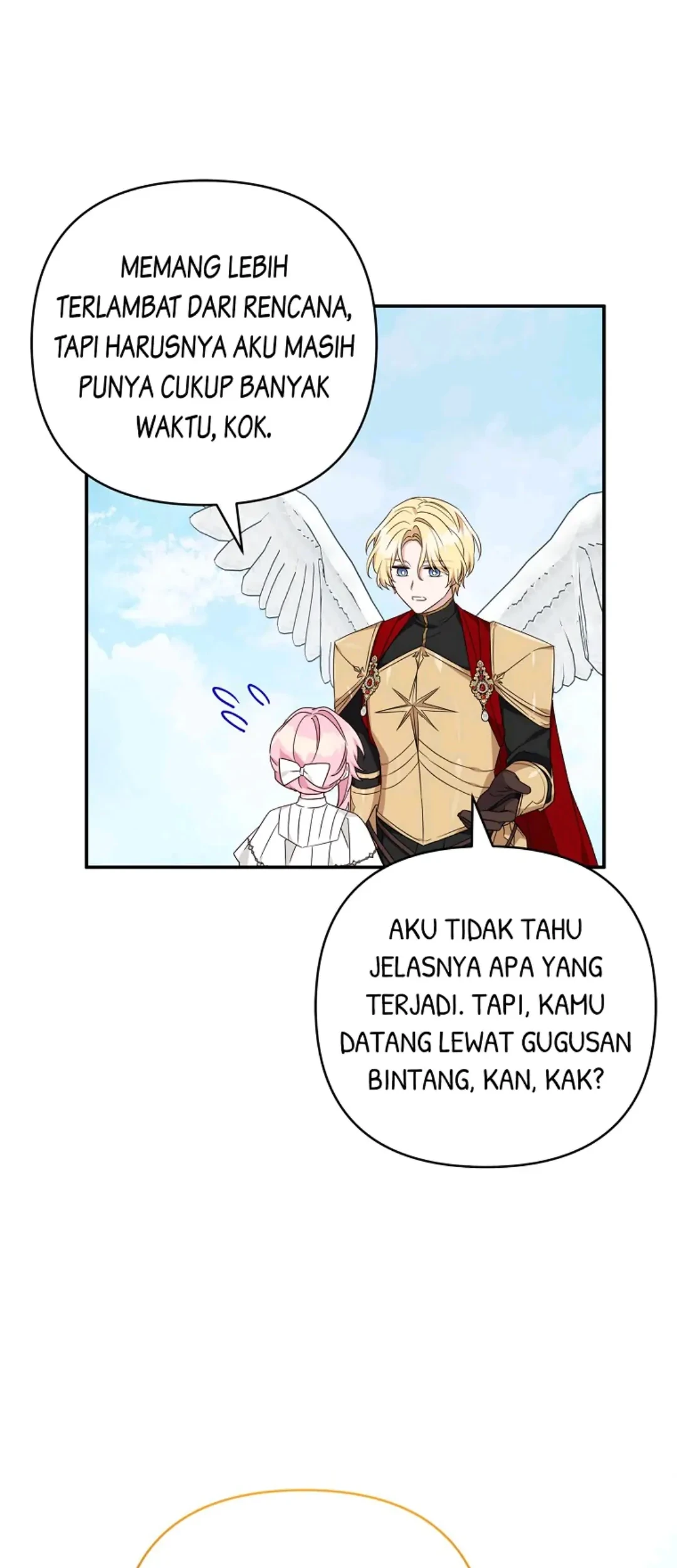 Manhwa The Little Lady Behind the Villain Chapter 76 gambar 2
