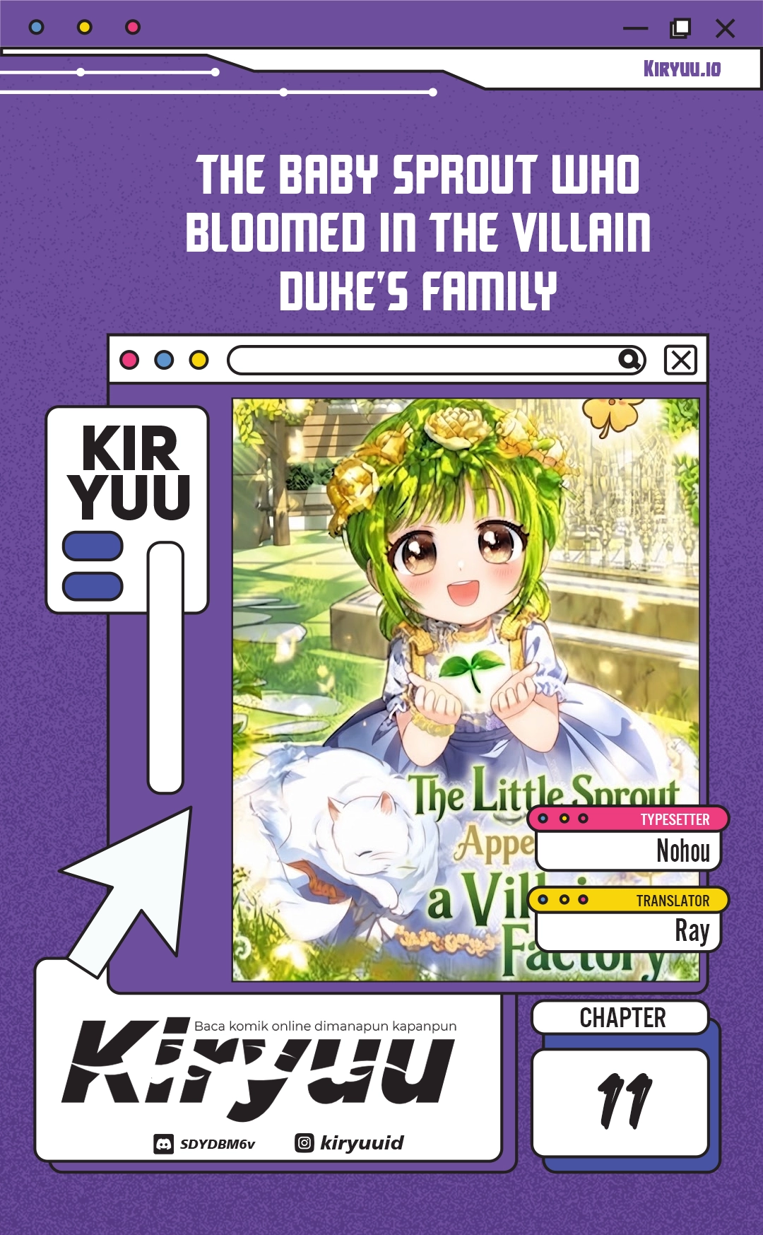 Manhwa The Little Sprout Who Bloomed in the Villainous Duke's Family Chapter 11 gambar 2