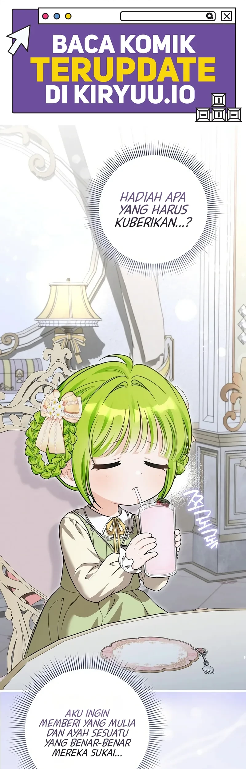 Manhwa The Little Sprout Who Bloomed in the Villainous Duke's Family Chapter 14 gambar 2