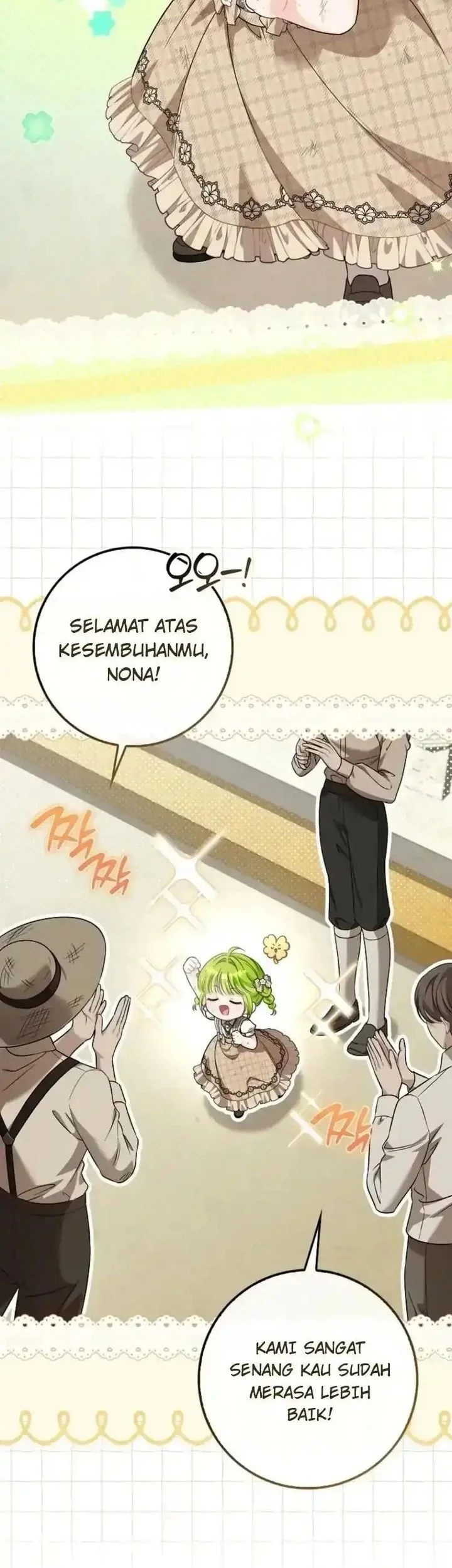 Manhwa The Little Sprout Who Bloomed in the Villainous Duke's Family Chapter 17 gambar 2