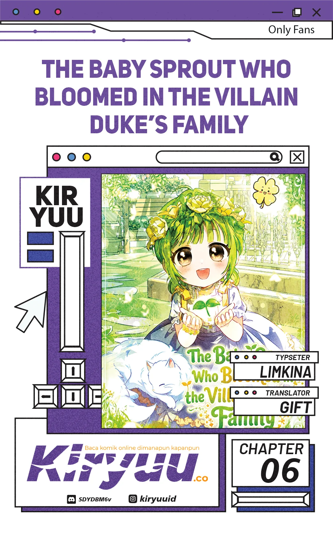 Komik The Little Sprout Who Bloomed in the Villainous Duke's Family Chapter 6 gambar 1
