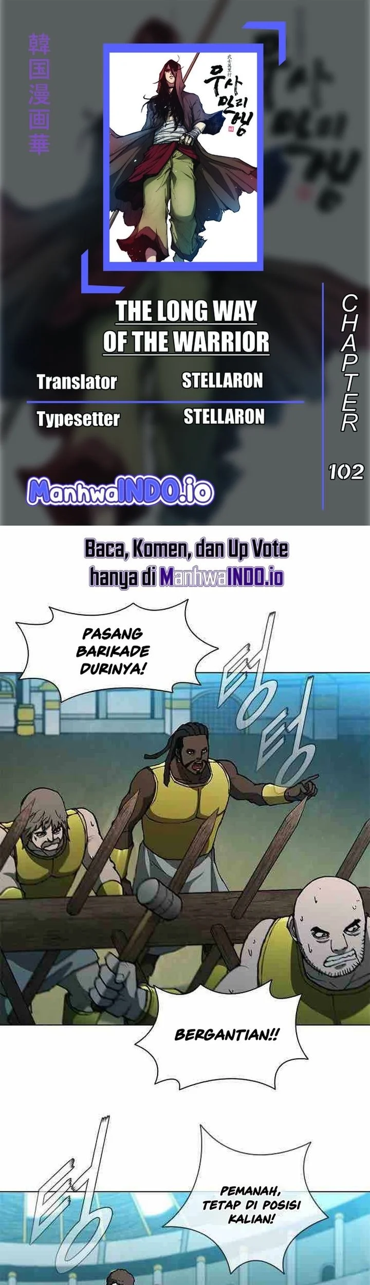 Komik The Long Way of the Warrior Chapter 102 gambar 1