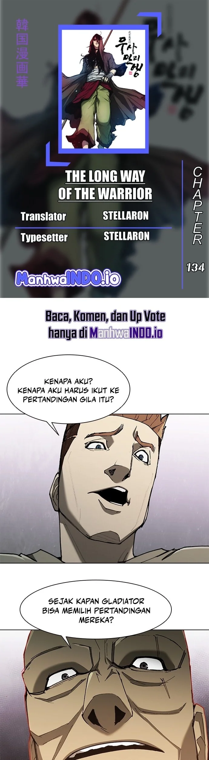Komik The Long Way of the Warrior Chapter 134 gambar 1