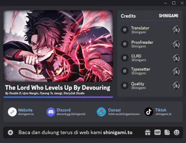 Komik The Lord Who Levels Up By Devouring Chapter 12 gambar 1