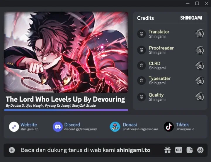 Komik The Lord Who Levels Up By Devouring Chapter 2 gambar 1