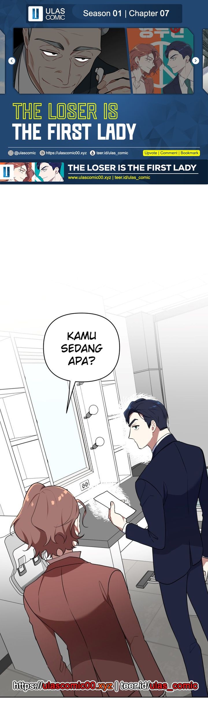 Komik The Loser Is the First Lady Chapter 7 gambar 1