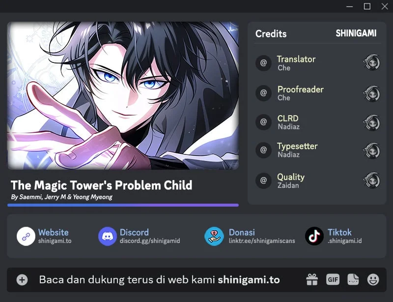 Komik The Magic Tower's Problem Child Chapter 52 gambar 1